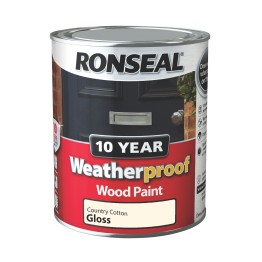 Ronseal Exterior Wood Paint Dark Oak 750ml